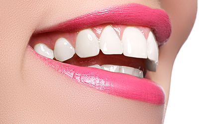 up-close of a perfect smile