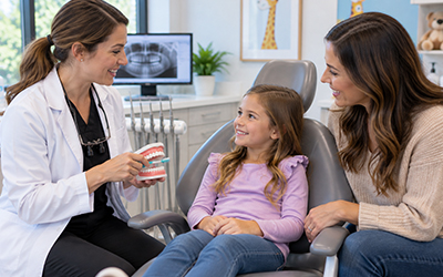 Family dental consultation